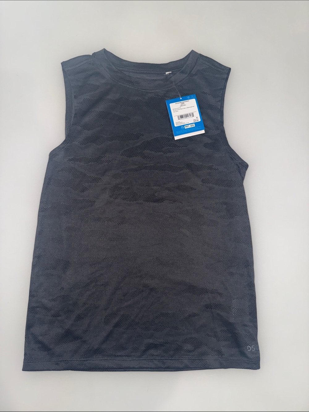 DSG Boys Black Sleeveless Athletic Tank Top